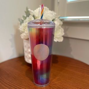 NWT Starbucks 2021 Summer Dome Pride Tumbler